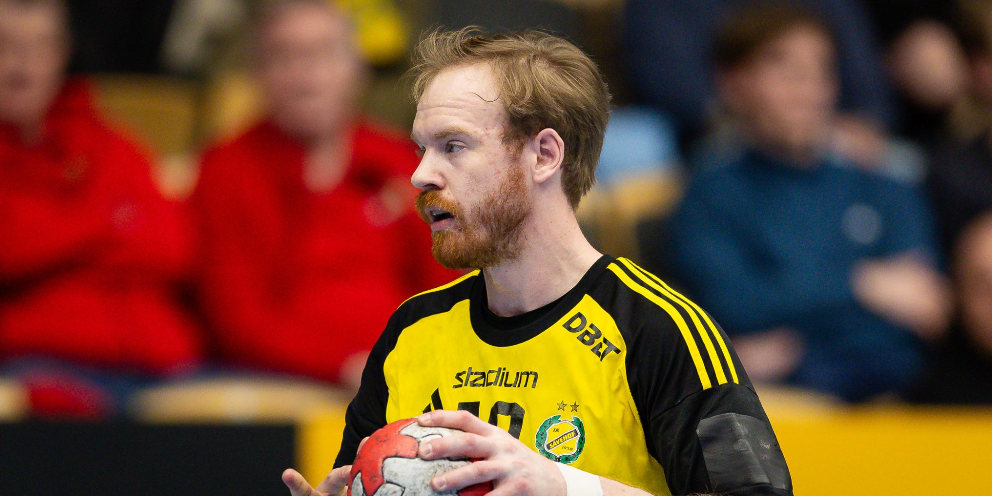 260416 Sävehofs Magnus Persson under kvartsfinal fyra i Handbollsligan herr mellan Sävehof och Hammarby den 16 april 2026 i Partille. 
Foto: Michael Erichsen / BILDBYRÅN / COP 89 / MI0968