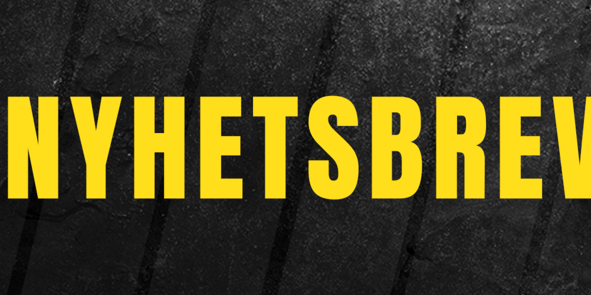 NYHETSBREV - HEMSIDA